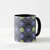 mok paarse vormen (Voorkant rechts)