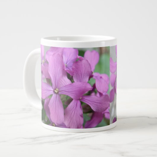 Mok Paarse wilde bloemen (Links)