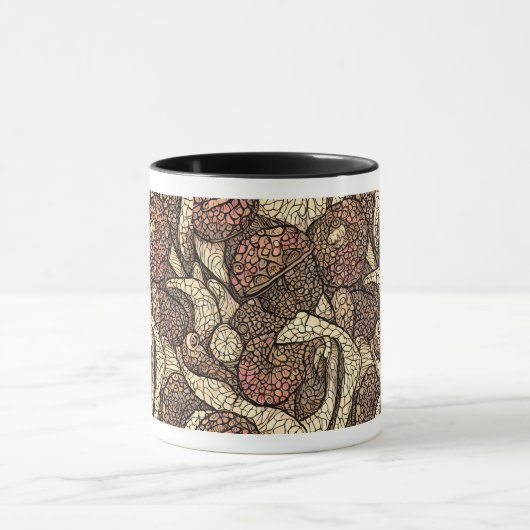 Mok paddenstoelontwerp (Midden)