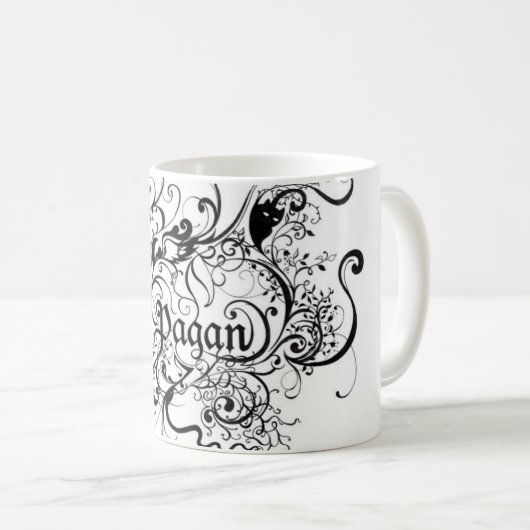 Mok Pagan Scroll Coffee (Voorkant rechts)