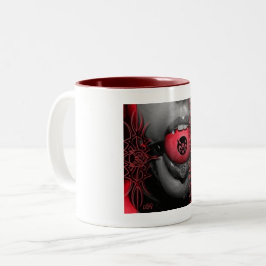 Mok Pain Star Ball Gag (Voorkant links)