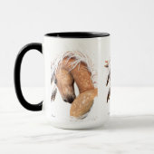 Mok Palomino Horse door Bihrle (Links)