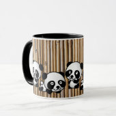Mok Panda Bamboo Coffee (Voorkant links)