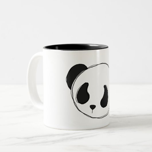 mok panda schets (Voorkant links)