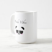 Mok Panda Vibes Coffee (Voorkant links)