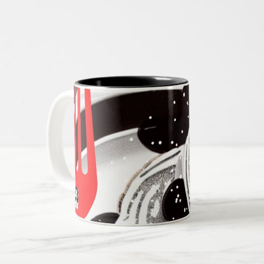 Mok pannenkoeken en vorken (Voorkant links)