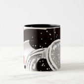 Mok pannenkoeken en vorken (Center)