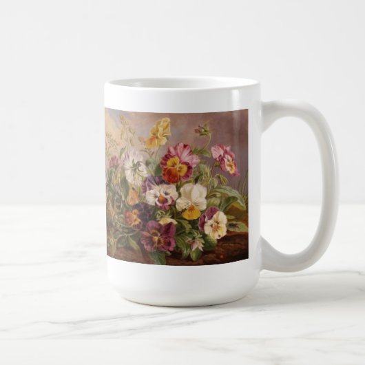 Mok-Pansies Koffiemok (Rechts)