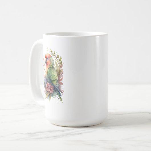 Mok papegaai (Voorkant links)