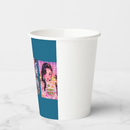 Mok Papieren Bekers (Links)