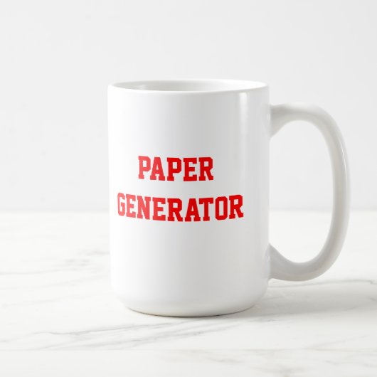 Mok papiergenerator (Rechts)
