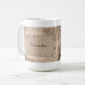 Mok Parisian Sepia Coffee (Voorkant links)