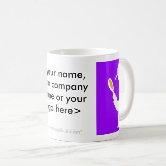 Mok particuliere onderzoeker (Voorkant rechts)