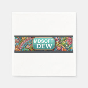 Mok Party Supplies Douche! Servet
