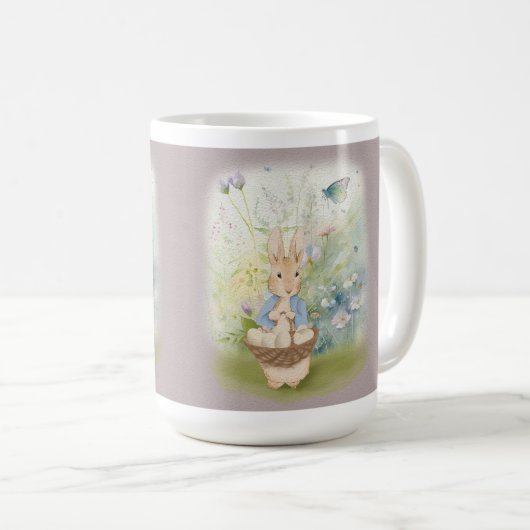 Mok Pasen Bunny Peter Coffee (Voorkant rechts)