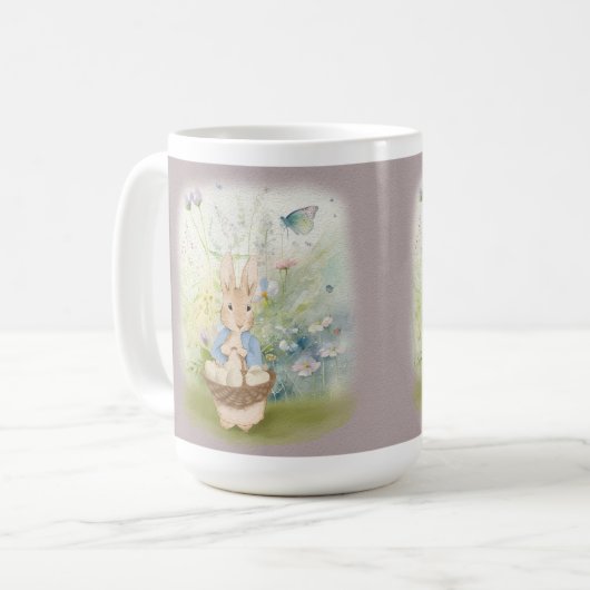 Mok Pasen Bunny Peter Coffee (Voorkant links)