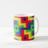 mok "Patchwork Quilt" koffie (Voorkant rechts)
