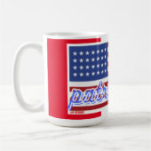 mok "PATRIOT DAY" koffie (Links)