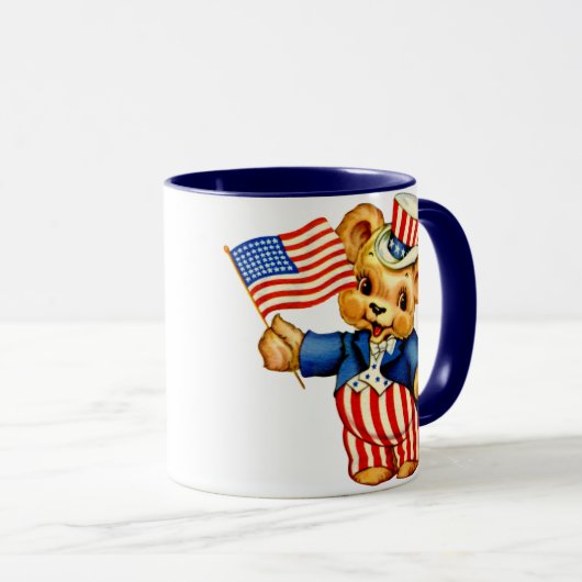 Mok patriottisch Beer (Voorkant rechts)