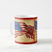 Mok patriottische  Amerikaanse vlag (Voorkant links)