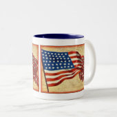 Mok patriottische  Amerikaanse vlag (Voorkant rechts)