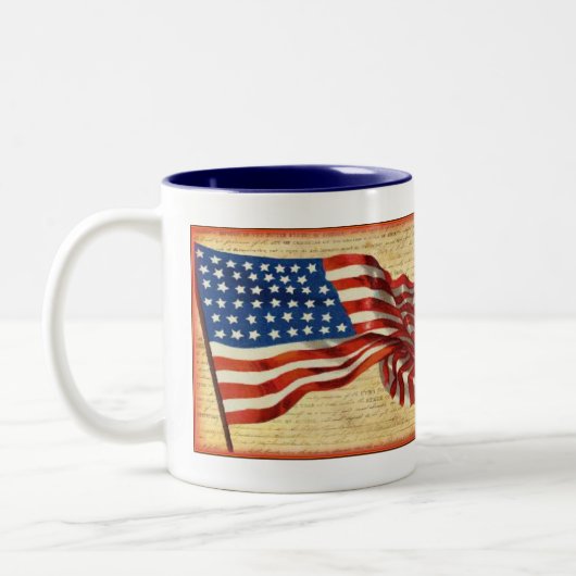 Mok patriottische  Amerikaanse vlag (Links)