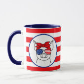 Mok patriottische varkens (Links)