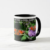 Mok PEACOCK BUTTERFLFLY (Voorkant rechts)