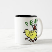 Mok PEEPS-koffie (Voorkant rechts)