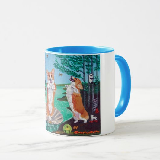 Mok Pembroke Welsh Corgi (Voorkant rechts)