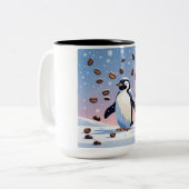 Mok Penguin Coffee (Voorkant links)