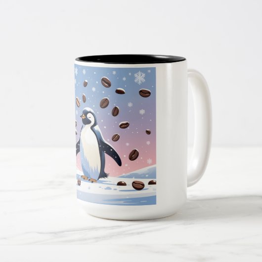 Mok Penguin Coffee (Voorkant rechts)