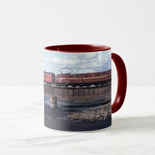 Mok - Pennsylvania Railroad GG1 4877 (Voorkant rechts)