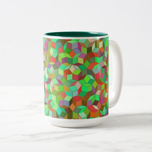 Mok Penrose Tile Pattern (Voorkant rechts)