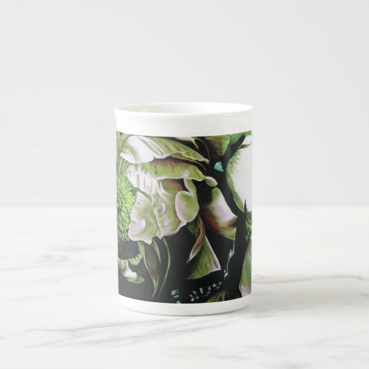 mok "Peony Ride" Fine Porcelain (Voorkant)