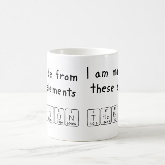 Mok periodieke handelsnaam Thornton (Center)