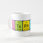 Mok periodieke lijstnaam Starbuck (Voorkant links)