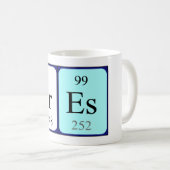 Mok periodieke tabelnaam (Voorkant rechts)