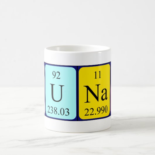 Mok periodieke tabelnaam Arunas (Center)