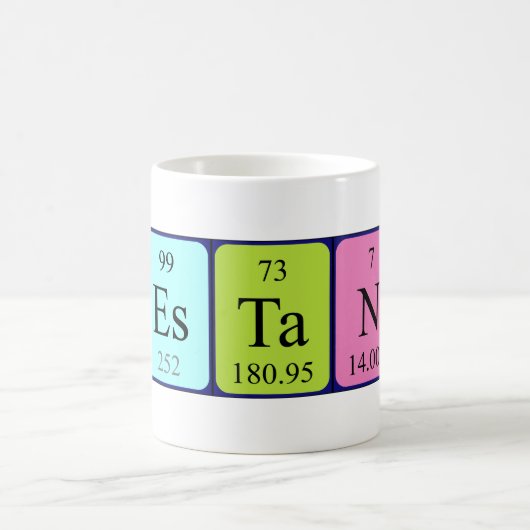 Mok periodieke tabelnaam bestemming (Center)