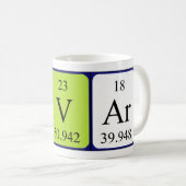 Mok periodieke tabelnaam Lavar (Voorkant rechts)