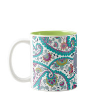Mok Persian Boteh Paisley Pattern Monogram