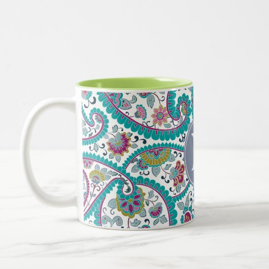 Mok Persian Boteh Paisley Pattern Monogram (Links)
