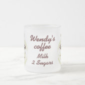 Mok persoonlijke naam koffie (Center)