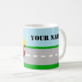 Mok persoonlijke naam van Tjoch Tumpil Truck (Voorkant rechts)