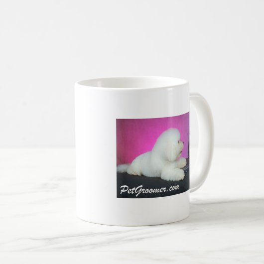 Mok PetGroomer.com Website Logo (Voorkant rechts)