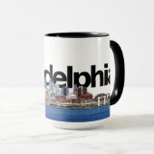 Mok Philadelphia Skyline (Voorkant rechts)