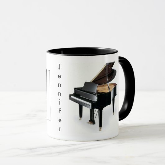 Mok Piano Coffee (Voorkant rechts)