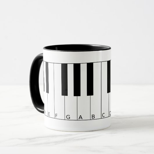 Mok Piano Keys (Voorkant links)