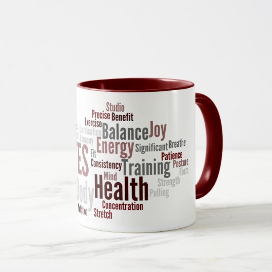 Mok PILATES (Voorkant rechts)